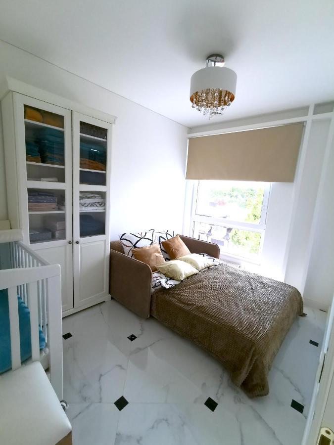Apartamento Luxury Penthouse With Large Terrace & Panoramic Old Town View Vilna Exterior foto